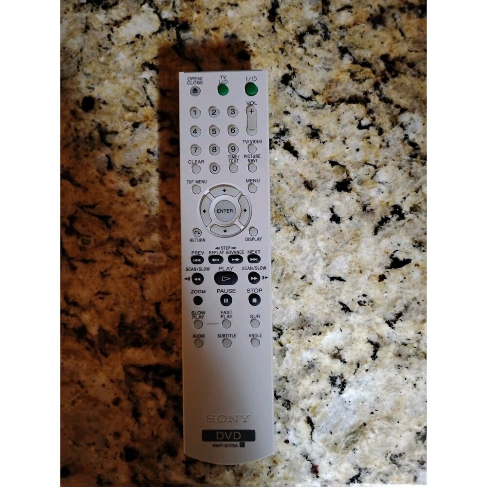 Sony RMT-D175A Remote Control For CD/DVD Player DVP-NS50P DVP-NC85HDVP